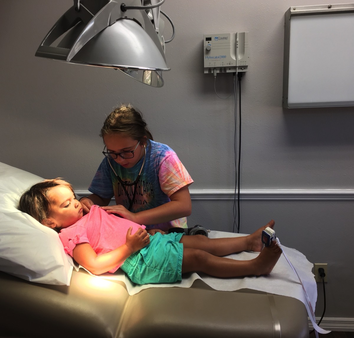 Young doctor at work.